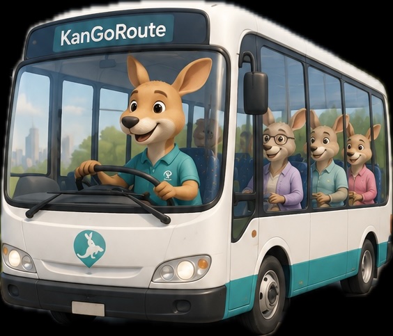 KanGoRoute kangaroo bus